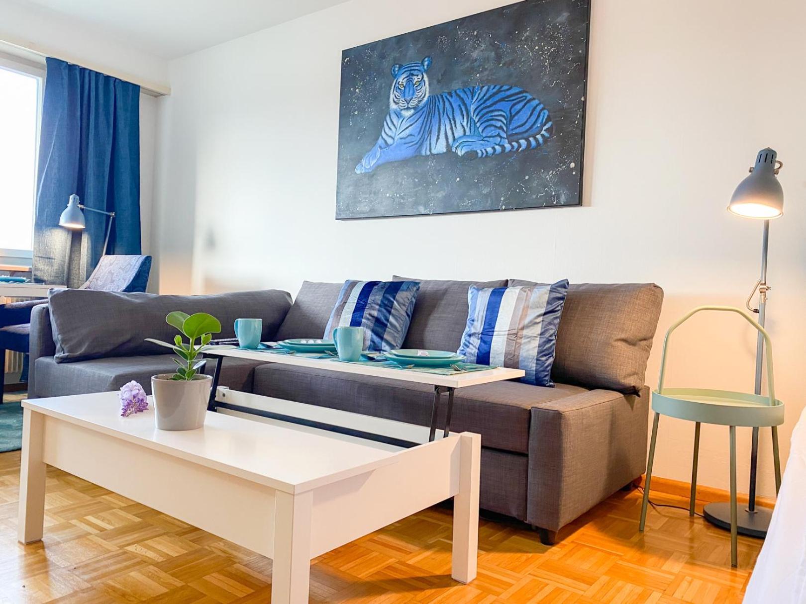 Special Blue Tiger Apartment Basel, Messe Kleinbasel 10-Star Ngoại thất bức ảnh